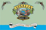 Flag of Visalia, California